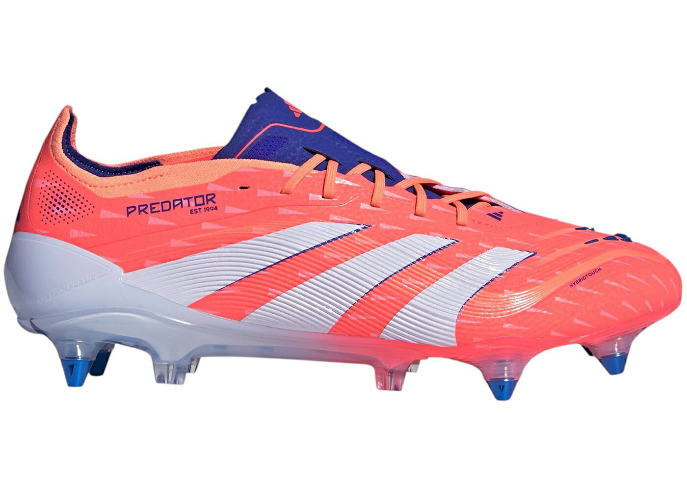 アディダス プレデター エリート 白色 ホワイト スニーカー メンズ ADIDAS PREDATOR ELITE SG CORAL BLAZE PACK / SIGNAL CORAL CLOUD WHITE BEAM