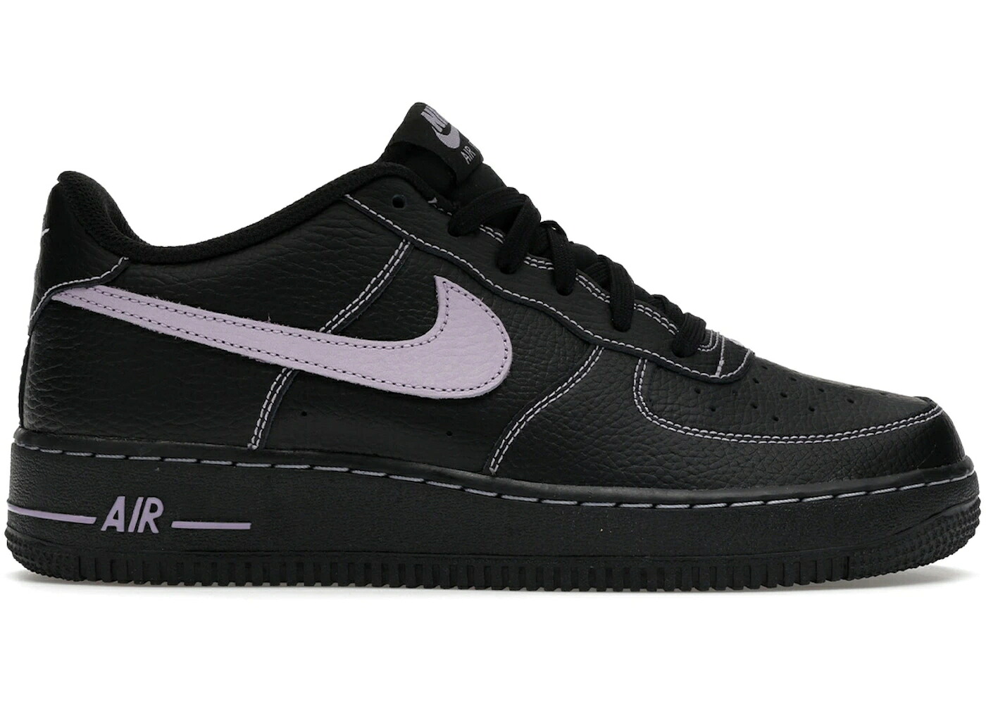 ナイキ 黒いこと 黒いこと 空軍 御坊っちゃん キッズ NIKE AIR FORCE 1 LOW LV8 HYDRANGEAS BLACK (GS) / BLACK HYDRANGEAS もの言う花 マタニティ スニーカー