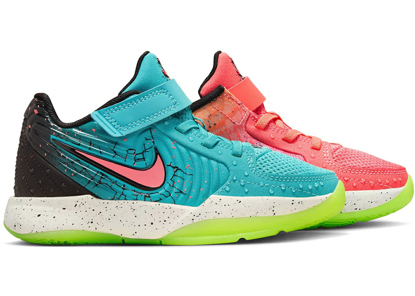 ナイキ マジック レーザー 橙 オレンジ 黒色 ブラック ジュニア キッズ NIKE JA 2 KOOL-AID MIXED BERRY (PS) / MAGIC EMBER LASER ORANGE BLACK ベビー マタニティ スニーカー