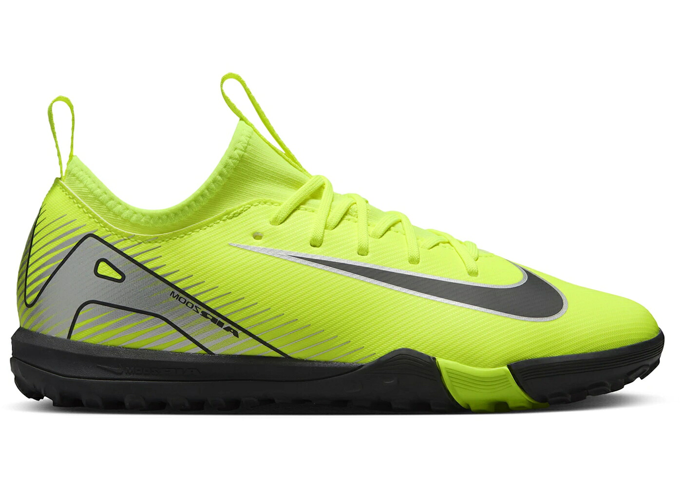 ナイキ アカデミー 黒色 ブラック ジュニア キッズ NIKE MERCURIAL VAPOR 16 ACADEMY TF VOLT BLACK (GS) / VOLT BLACK ベビー マタニティ スニーカー
