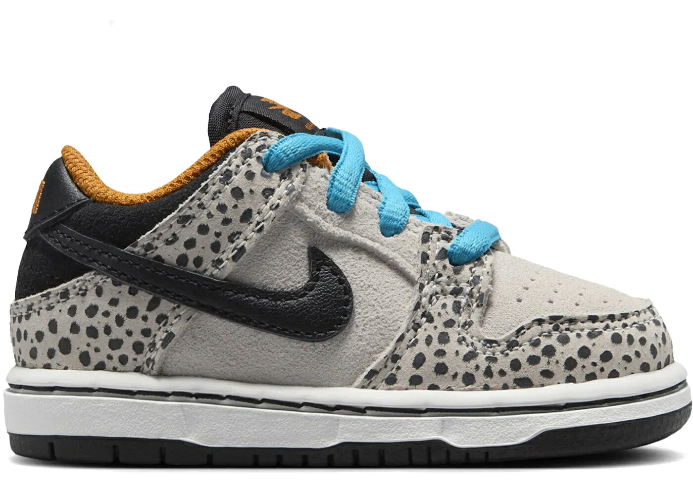ナイキ エスビー ダンク オリンピック サファリ 黒色 ブラック モナーク ダンクロー ジュニア キッズ NIKE SB DUNK LOW ELECTRIC PACK OLYMPIC SAFARI (TD) / PHANTOM BLACK MONARCH SUMMIT｜スニケス