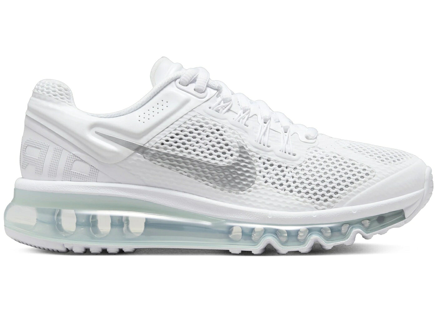 ナイキ マックス 白色 ホワイト 黒色 ブラック 銀色 シルバー エアマックス ジュニア キッズ NIKE AIR MAX 2013 WHITE BLACK METALLIC SILVER (GS) / WHITE BLACK METALLIC SILVER ベビー マタニティ スニーカー