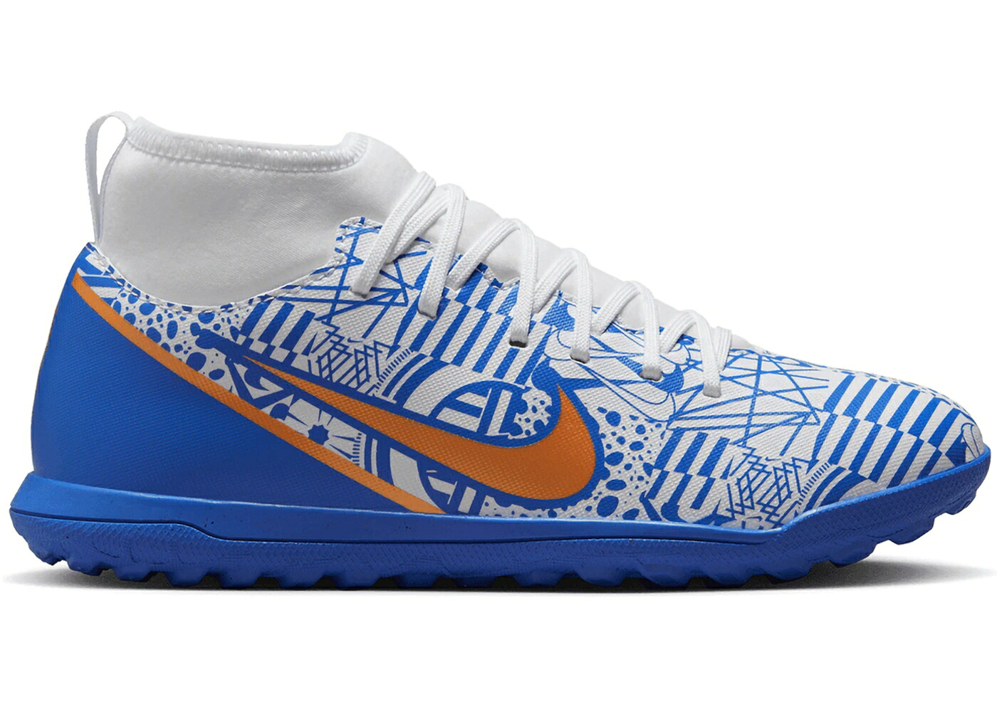ナイキ 翰林院 白いこと 白いこと 調和 コン吊りひも 青み 青色 お坊っちゃん キッズ NIKE MERCURIAL SUPERFLY 9 ACADEMY CR7 TF AZULEJO (GS) / WHITE CONCORD MEDIUM BLUE もの言う花 マタニティ スニーカー