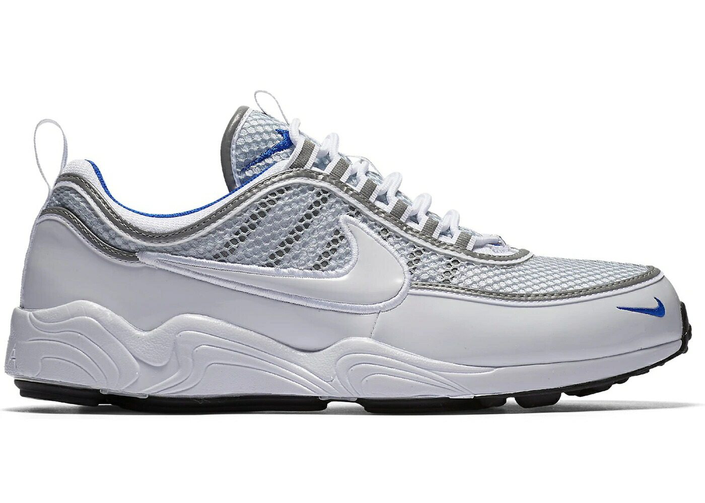 ナイキ 望遠レンズ 白いこと 白いこと プラチナム 青碧 青碧 純一無雑 スニーカー メンズ NIKE AIR ZOOM SPIRIDON 16 WHITE PLATINUM BLUE / WHITE WHITE PURE PLATINUM