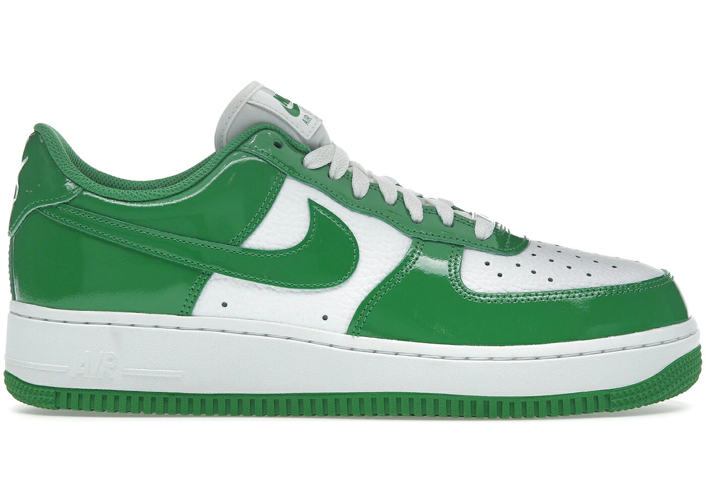 ナイキ 緑 グリーン パテント 白色 ホワイト エアフォース '07 WOMEN'S スニーカー レディース NIKE AIR FORCE 1 LOW KELLY GREEN PATENT (WOMEN'S) / WHITE KELLY GREEN