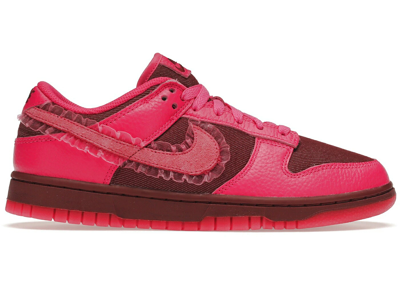 ナイキ ダンク チーム 赤 レッド ピンク ダンクロー VALENTINE WOMEN スニーカー レディース NIKE DUNK LOW DAY (2022) (WOMEN) / TEAM RED PINK PRIME