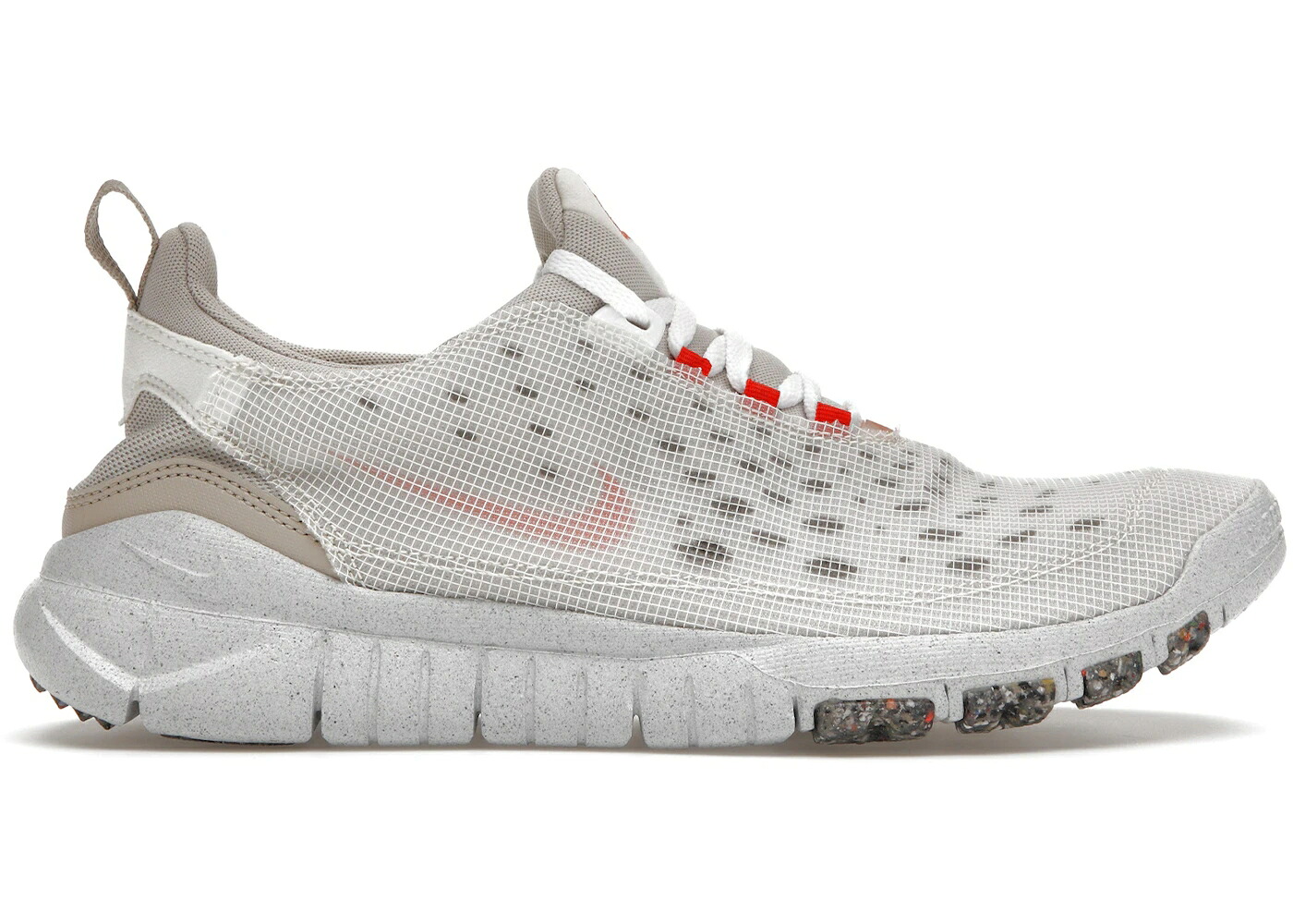 ナイキ フリー ラン クリーム 橙 オレンジ 白色 ホワイト スニーカー メンズ NIKE FREE RUN TRAIL CRATER CREAM ORANGE / WHITE CREAM CAVE STONE ORANGE|スニケス