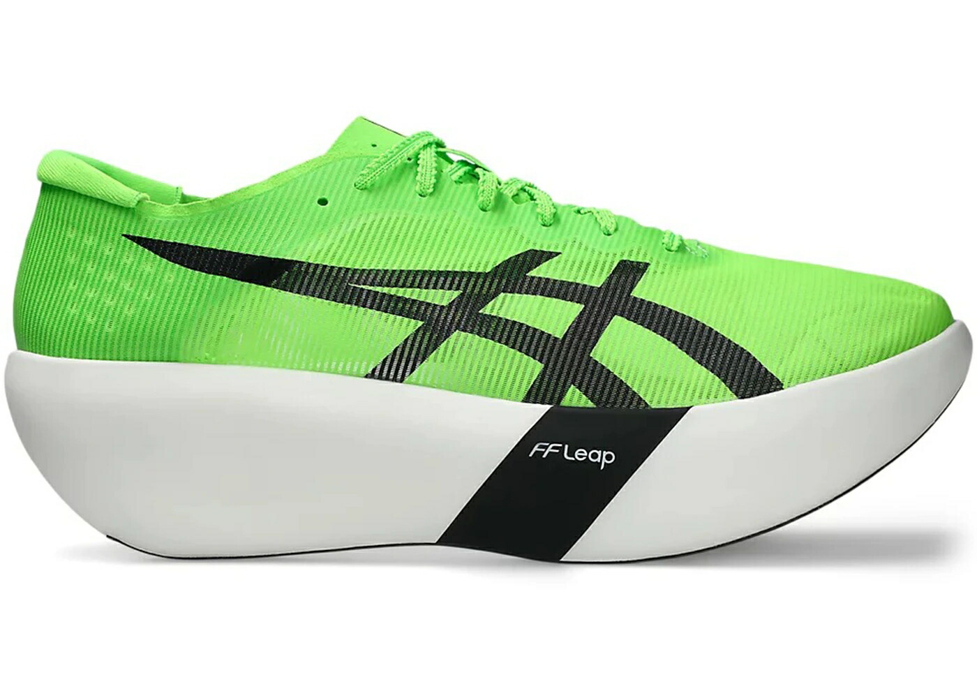 アシックス 緑 グリーン 黒色 ブラック スニーカー メンズ ASICS METASPEED RAY GREEN GECKO BLACK / GREEN GECKO BLACK