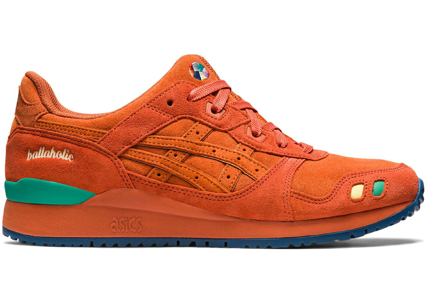 アシックス 先だつものともし火 スニーカー メンズ ASICS GEL-LYTE III OG BALLAHOLIC / HARVEST PUMPKIN HARVEST PUMPKIN