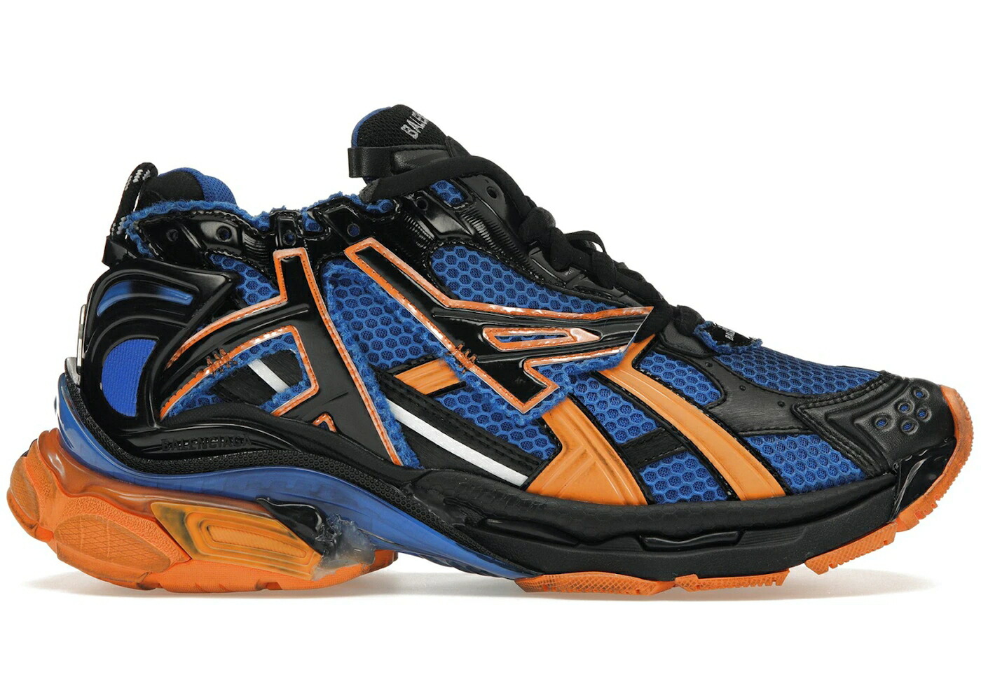バレンシアガ 青色 ブルー 橙 オレンジ 黒色 ブラック 白色 ホワイト スニーカー メンズ BALENCIAGA RUNNER BLUE ORANGE BLACK / BLUE ORANGE BLACK WHITE
