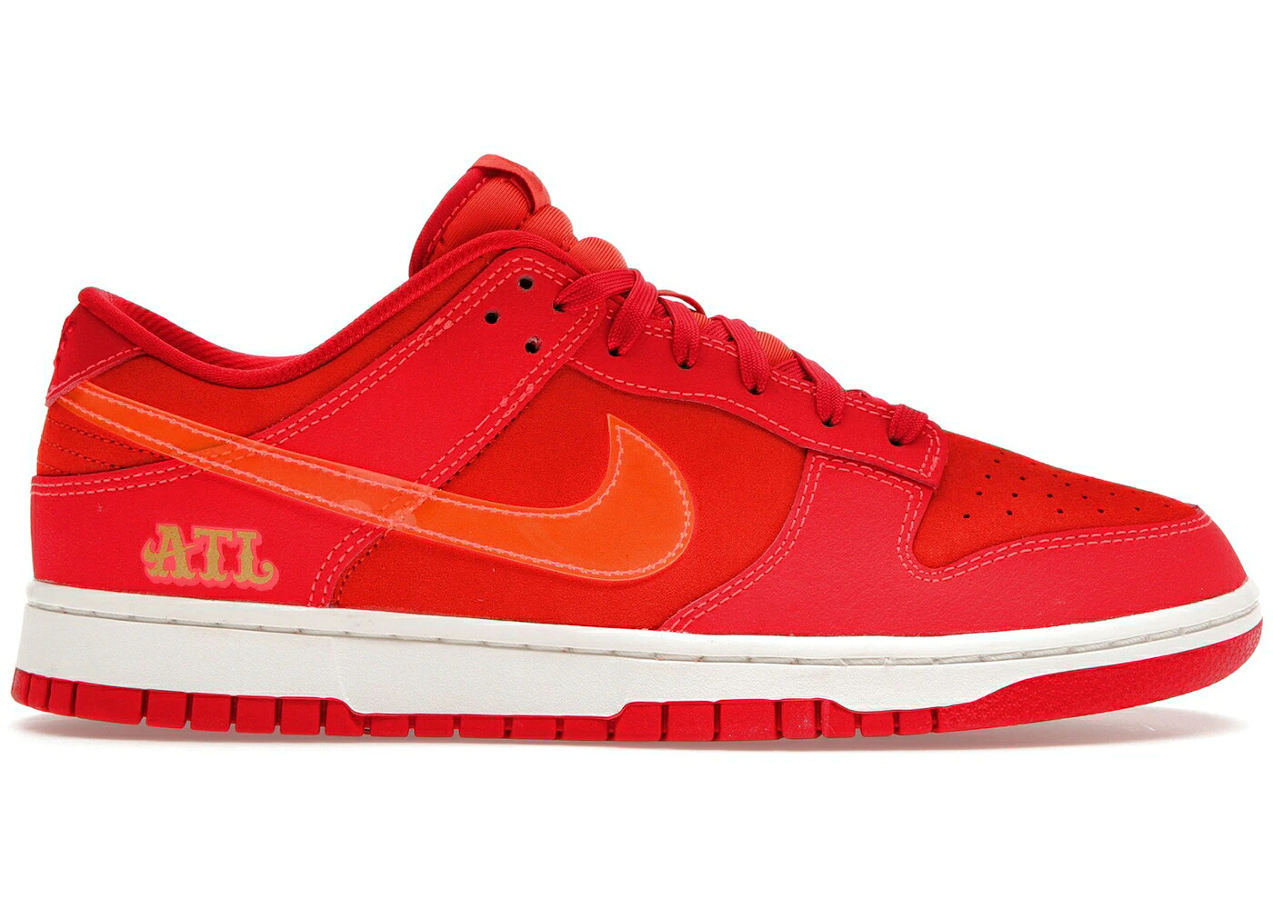 ナイキ ダンク 赤 赤いこと クリムゾン ダンクロー スニーカー メンズ NIKE DUNK LOW ATL / UNIVERSITY RED BRIGHT CRIMSON