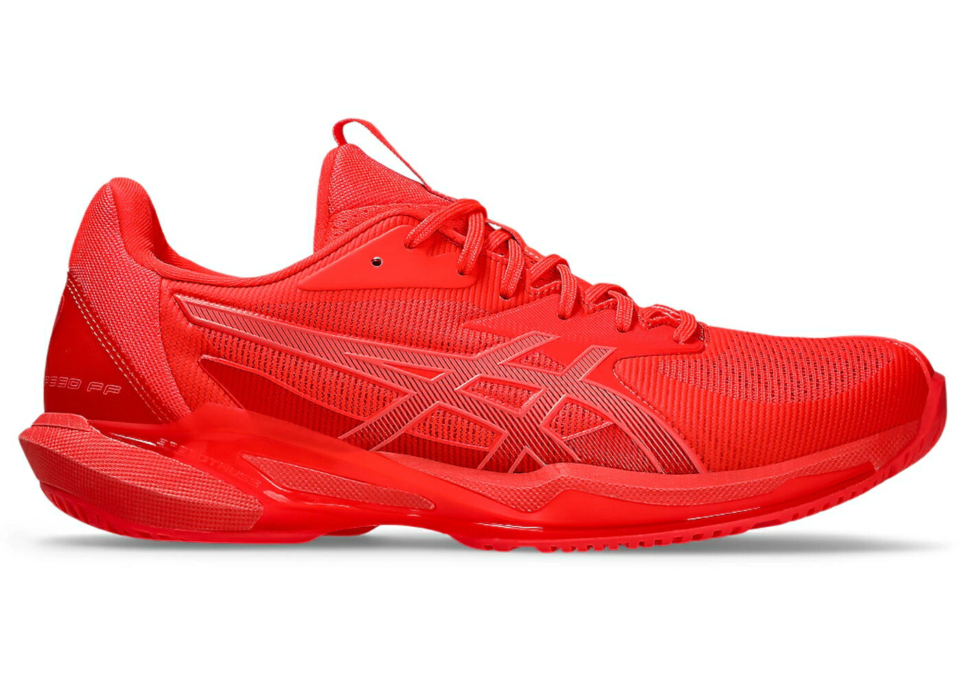 アシックス 素早さ 赤 赤いこと スニーカー メンズ ASICS SOLUTION SPEED FF 3 FLASH RED BLAZING CORAL / FLASH RED BLAZING CORAL