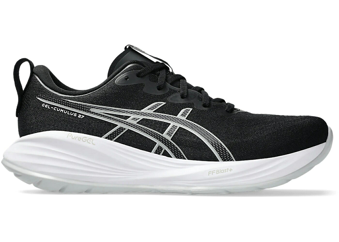 アシックス 黒いこと 黒いこと スニーカー メンズ ASICS GEL-CUMULUS 27 BLACK CONCRETE / BLACK CONCRETE