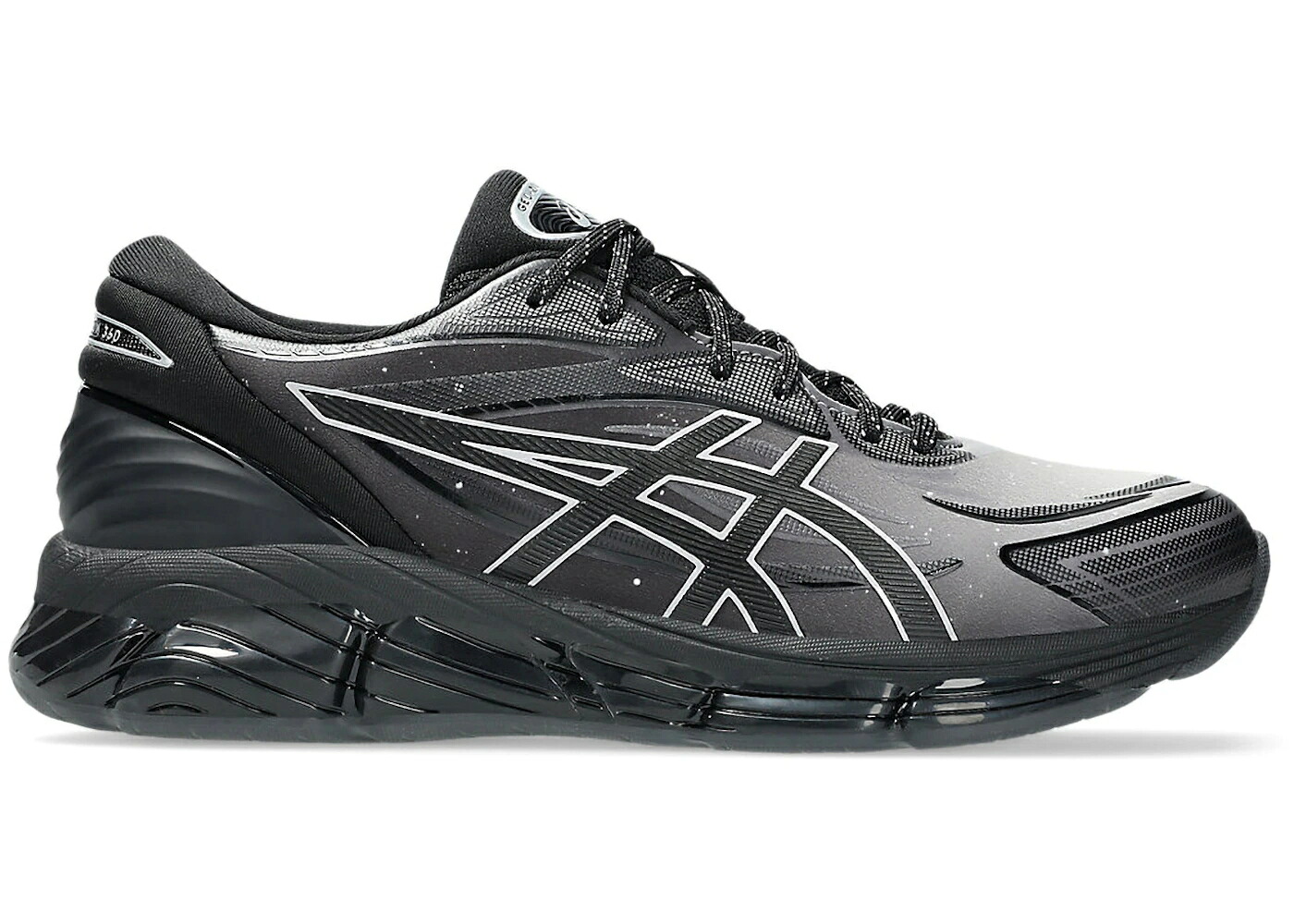 アシックス 黒色 ブラック 灰色 シメント グレー スニーカー メンズ ASICS GEL-QUANTUM 360 VIII BLACK CEMENT GREY / BLACK CEMENT GREY|スニケス