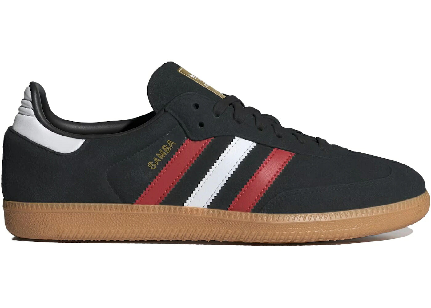 アディダス サンバ コア 黒色 ブラック スニーカー メンズ ADIDAS SAMBA OG CORE BLACK BETTER SCARLET / CORE BLACK BETTER SCARLET GUM 23,998円