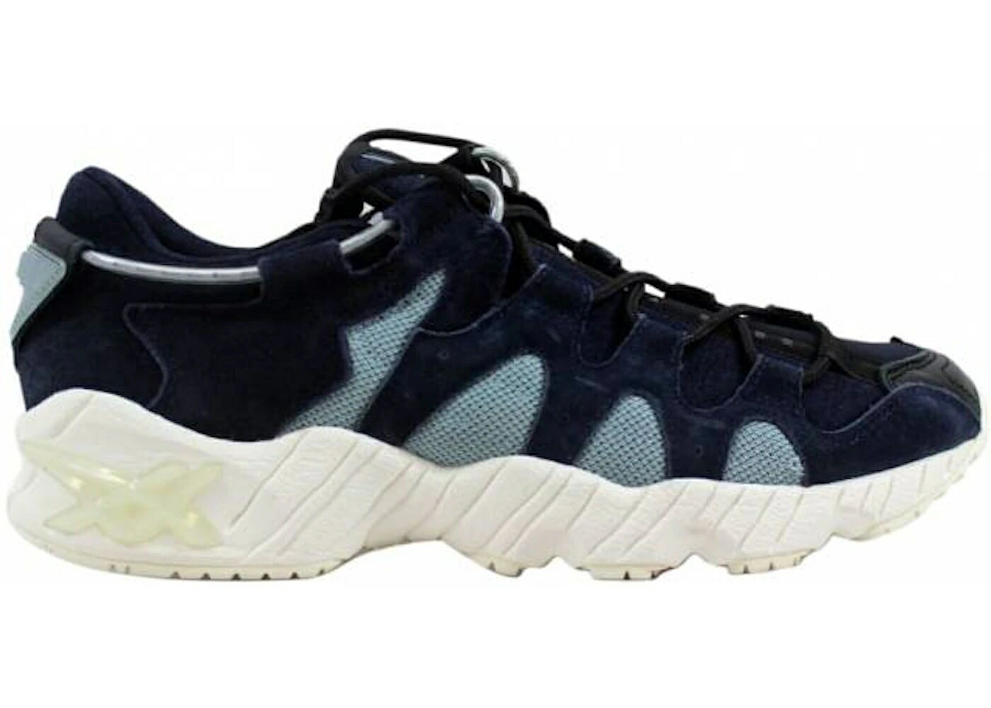 アシックス 紺色 米国海軍 青味 青色 スニーカー メンズ 【 ASICS GEL-MAI HIGHS AND LOWS SUBMARINER / DARK NAVY SLATE BLUE 】 メンズ靴-スニーカー