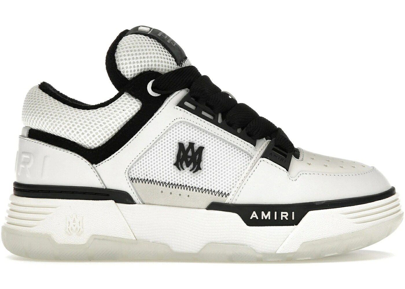 アミリ 白いこと 白いこと 黒いこと 黒いこと 薄墨色 薄墨色 スニーカー メンズ AMIRI MA-1 WHITE BLACK GREY / WHITE BLACK GREY