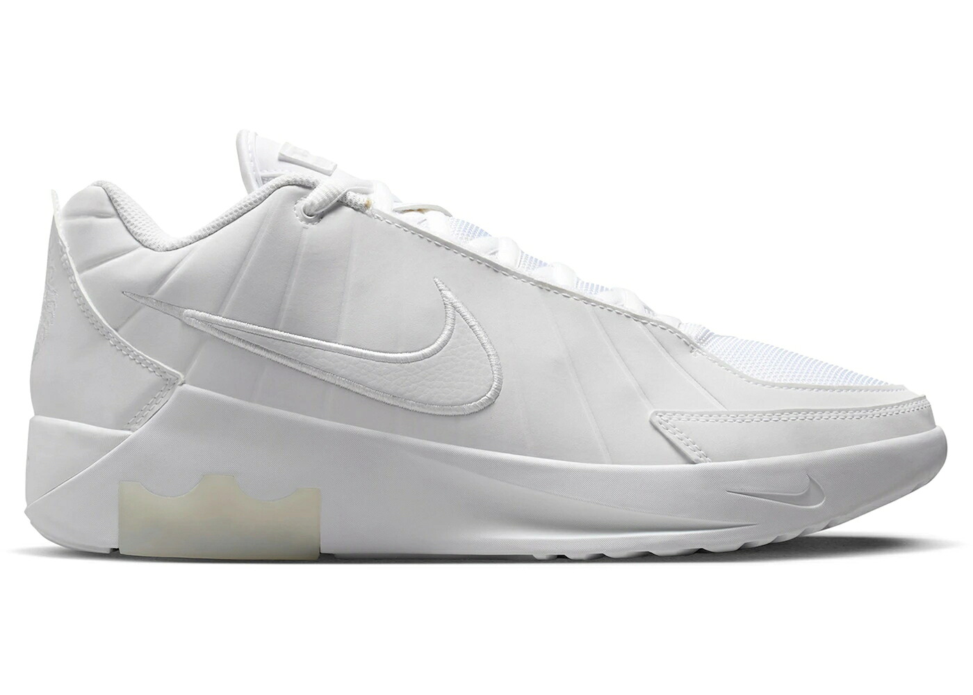 ナイキ レブロン 白色 ホワイト 黒色 ブラック ウィットネス スニーカー メンズ NIKE LEBRON WITNESS 9 WHITE / WHITE BLACK WHITE