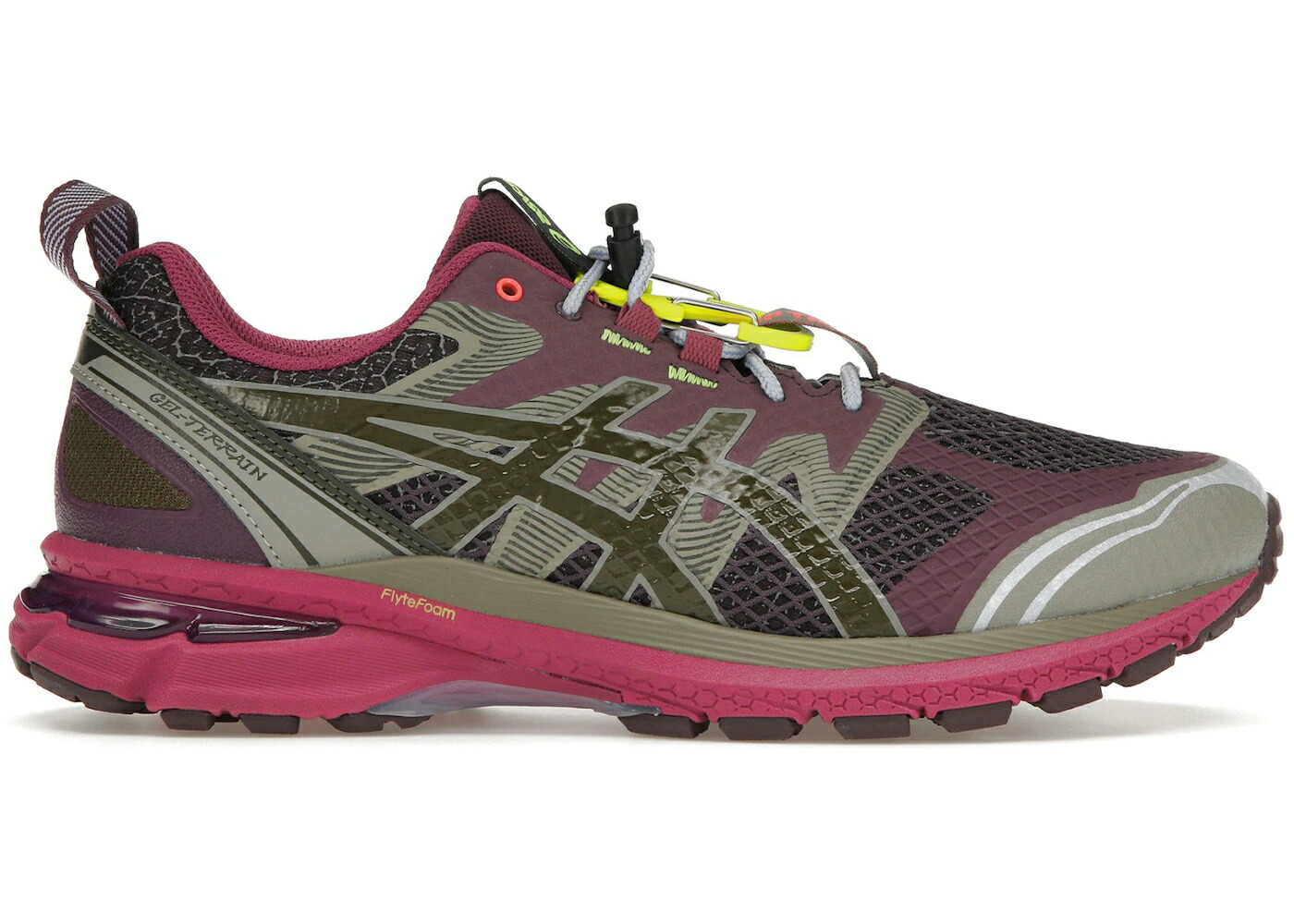 アシックス 紫 パープル スニーカー メンズ ASICS GEL-TERRAIN UP THERE / PURPLE LAVENDER