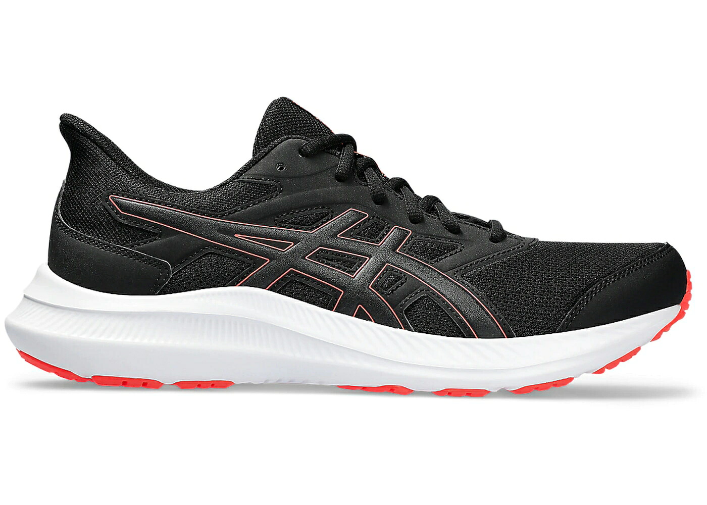 アシックス 黒いこと 黒いこと 赤 赤いこと スニーカー メンズ ASICS JOLT 4 BLACK SUNRISE RED / BLACK SUNRISE RED