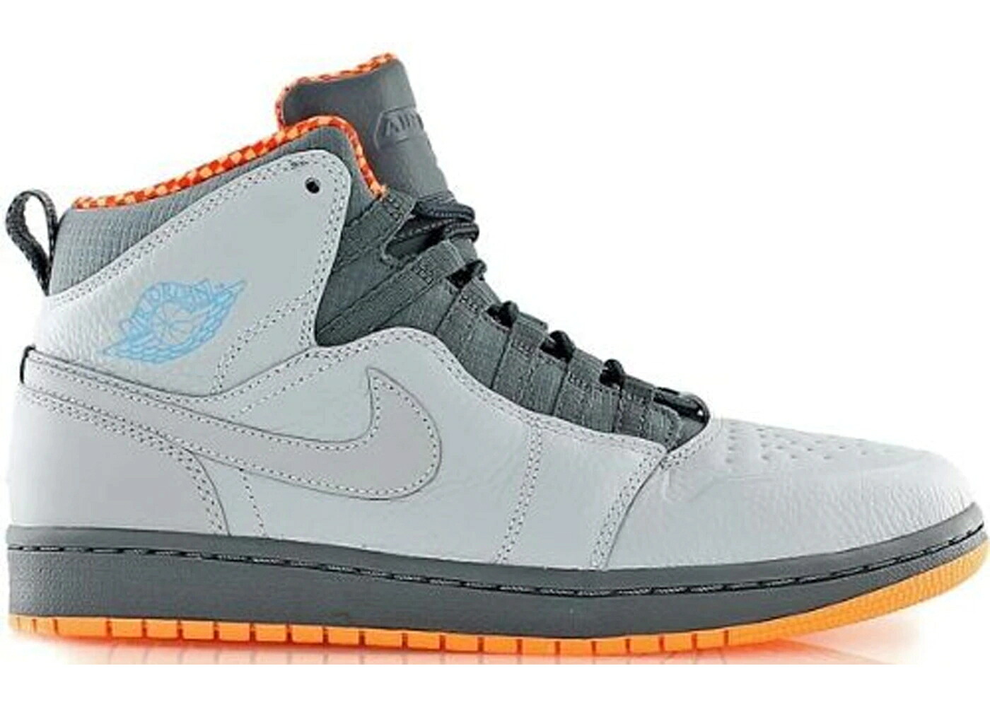 ナイキ ジョーダン シリングキャッツ 薄墨色 薄墨色 青味 青み 冷やりとした スニーカー メンズ JORDAN 1 RETRO 94 BOBCATS / WOLF GREY DARK POWDER BLUE COOL