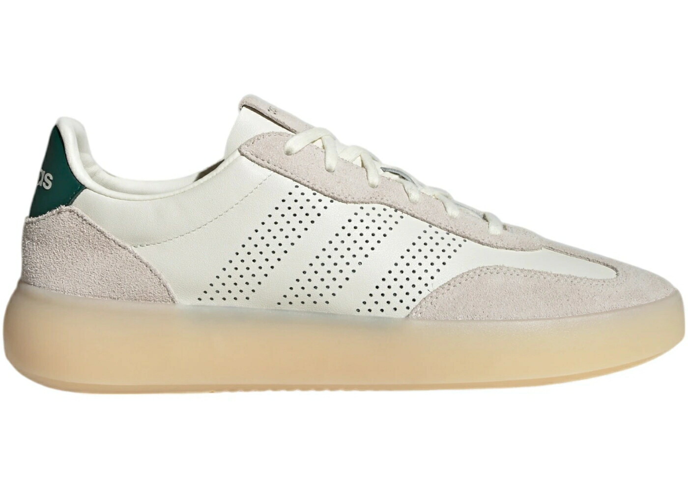 アディダス 白色 ホワイト 緑 グリーン スニーカー メンズ ADIDAS BARREDA DECODE OFF WHITE COLLEGIATE GREEN / OFF WHITE OFF WHITE COLLEGIATE