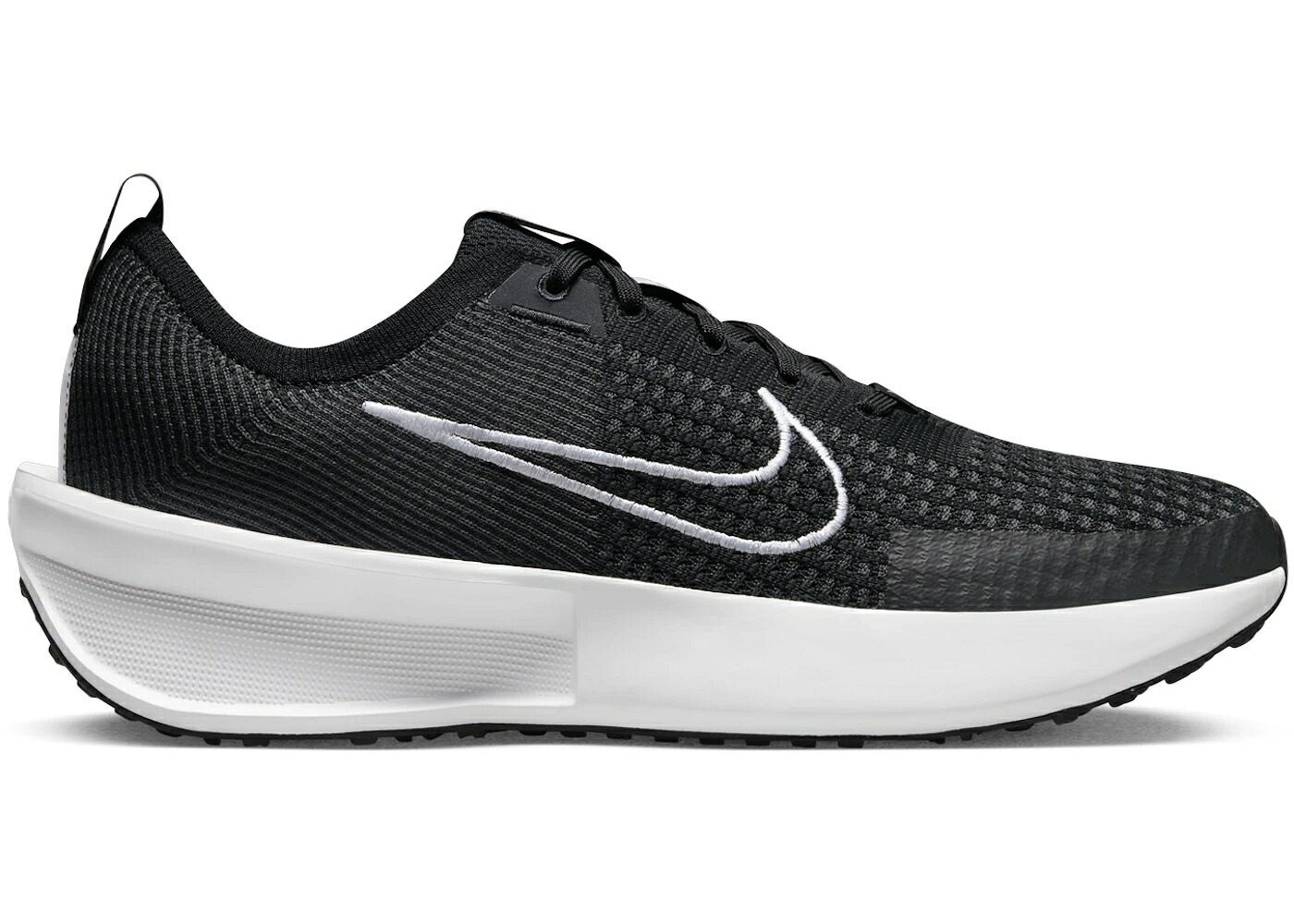 ナイキ 幽客 黒いこと 黒いこと 白いこと 白いこと スニーカー メンズ NIKE INTERACT RUN BLACK ANTHRACITE WHITE / BLACK ANTHRACITE WHITE