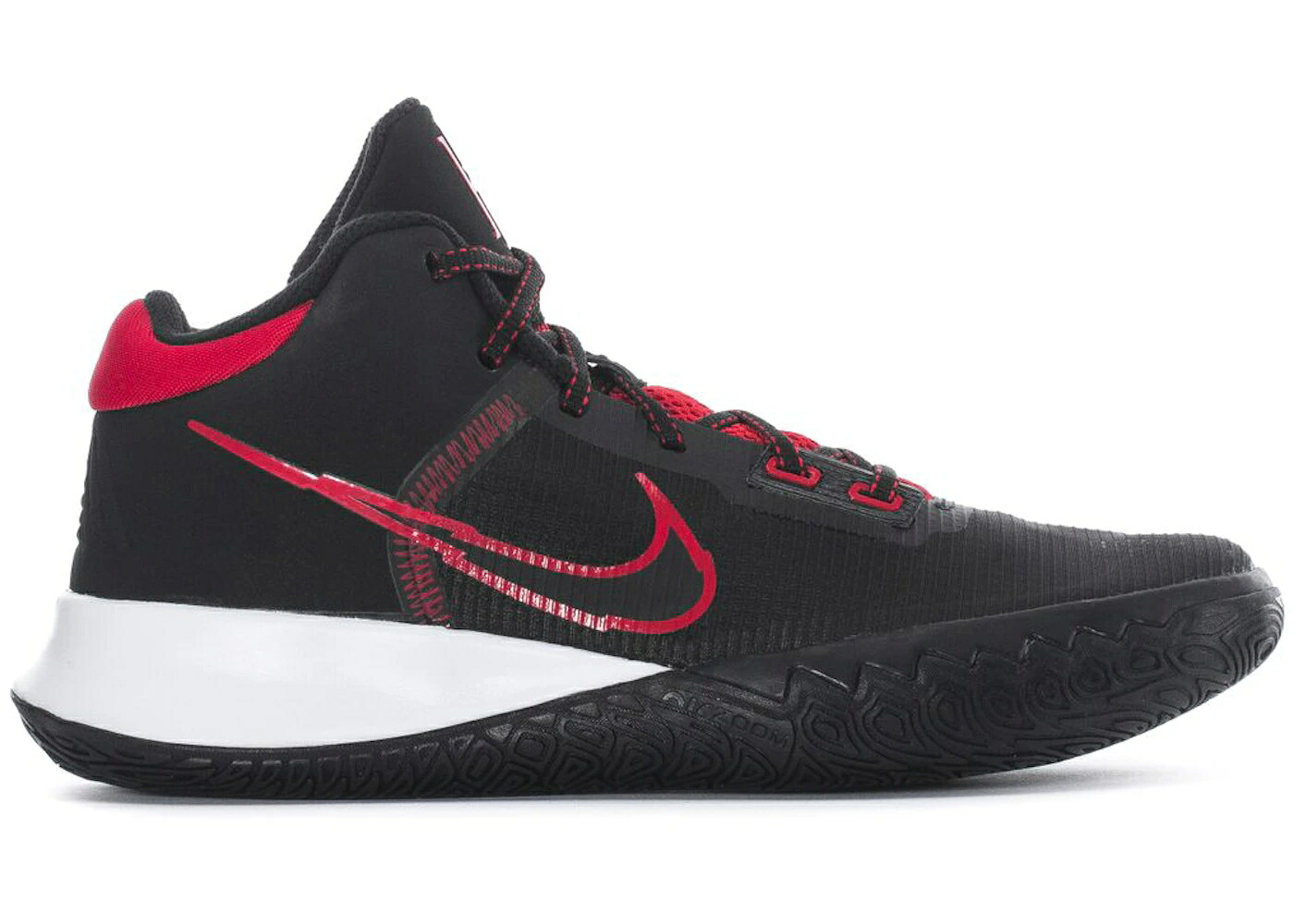 ナイキ カイリー フライトラップ 黒色 ブラック 赤 レッド 白色 ホワイト スニーカー メンズ NIKE KYRIE FLYTRAP 4 BLACK UNIVERSITY RED / BLACK WHITE UNIVERSITY RED|スニケス