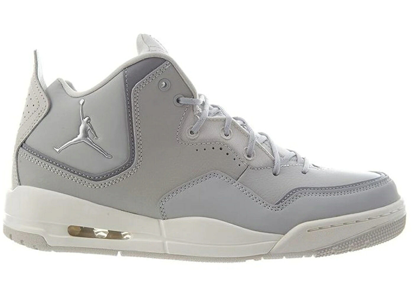 ナイキ ジョーダン 灰色 グレー 白色 ホワイト 銀色 シルバー スニーカー メンズ JORDAN COURTSIDE 23 GREY FOG / GREY FOG WHITE SILVER