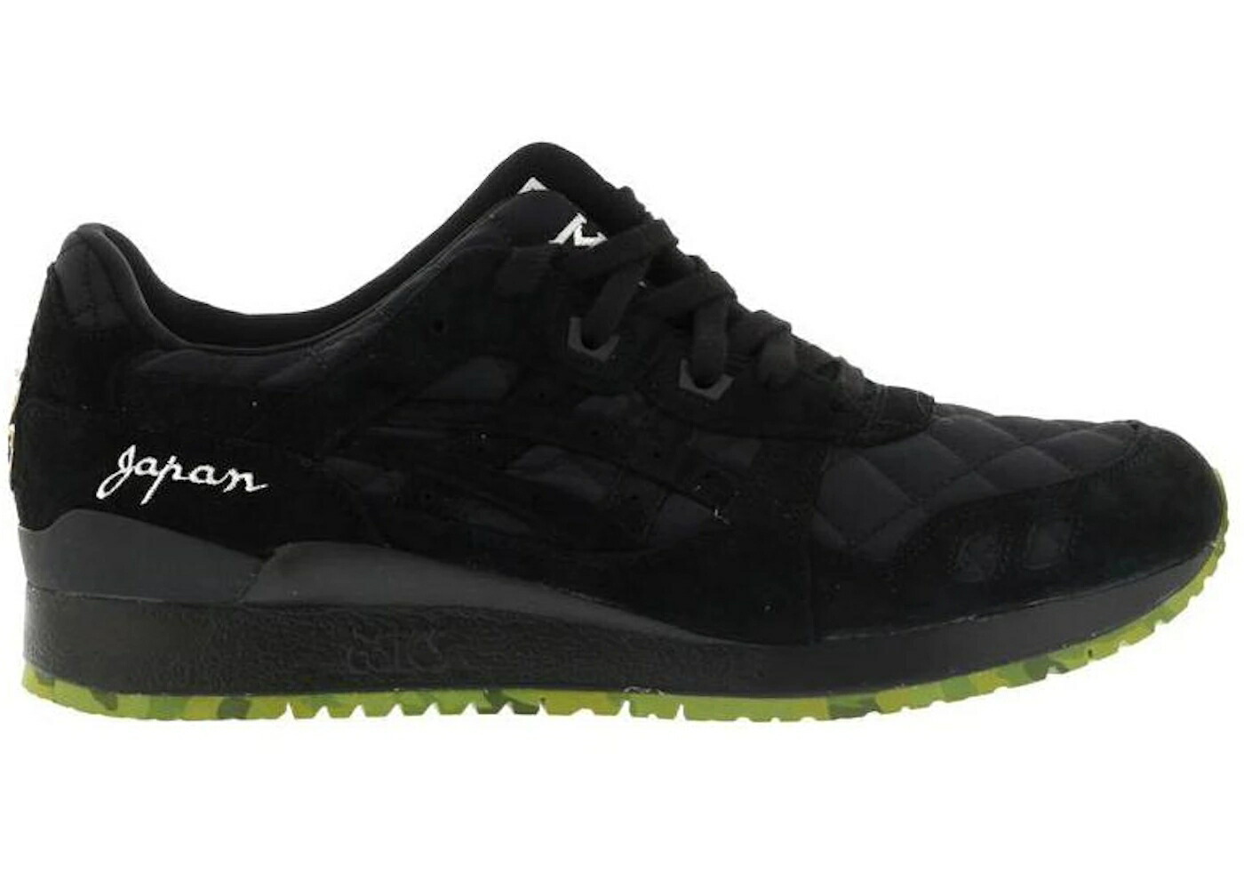 アシックス 先だつものともし火 上衣 黒いこと 黒いこと スニーカー メンズ ASICS GEL-LYTE III BEAMS X MITA SNEAKERS SOUVENIR JACKET BLACK / BLACK BLACK