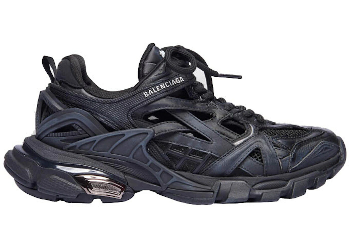 バレンシアガ 黒色 ブラック TRACK. WOMEN スニーカー レディース BALENCIAGA 2 BLACK (WOMEN) /