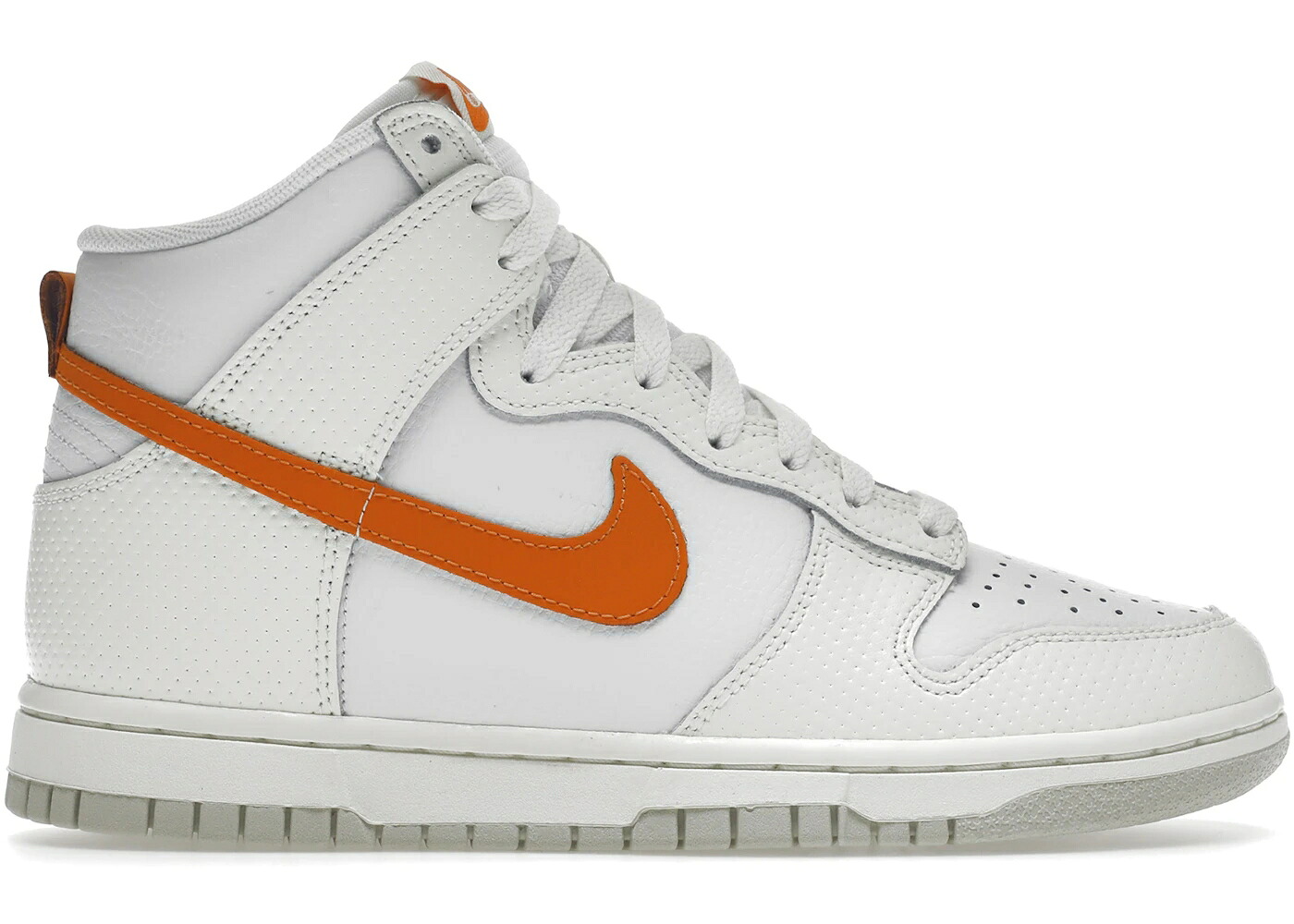 ナイキ ダンク ハイ 白色 ホワイト 橙 オレンジ ダンクハイ WOMEN'S スニーカー レディース NIKE DUNK HIGH WHITE MAGMA ORANGE (WOMEN'S) / SUMMIT WHITE MAGMA ORANGE