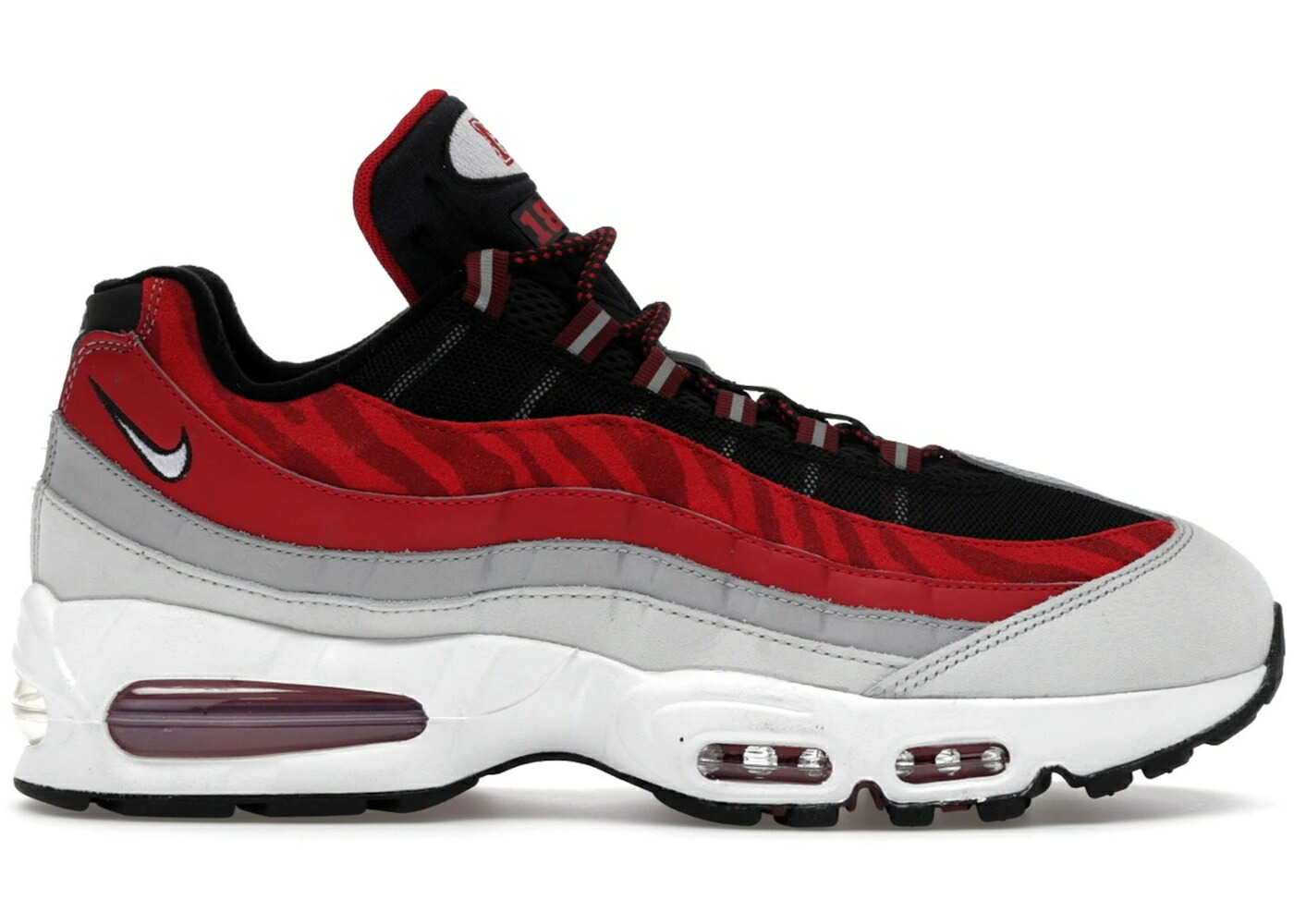 ナイキ マックス 黒色 ブラック チーム 赤 レッド エアマックス スニーカー メンズ NIKE AIR MAX 95 YARDRUNNERS MOREHOUSE / BLACK DARK TEAM RED VARSITY RED