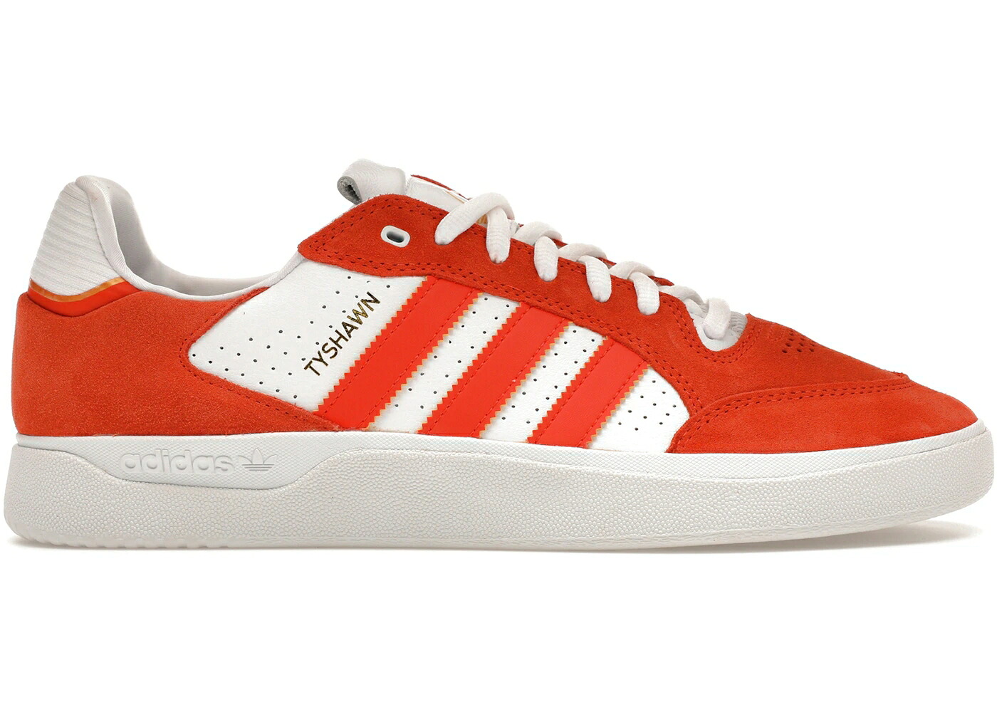 アディダス 橙 オレンジ色 スニーカー メンズ ADIDAS TYSHAWN LOW COLLEGIATE ORANGE / COLLEGIATE ORANGE COLLEGIATE