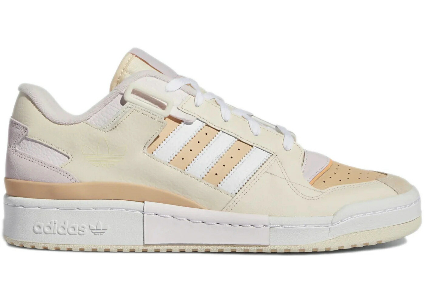 アディダス 討論会 白いこと 白いこと スニーカー メンズ ADIDAS FORUM EXHIBIT LOW ECRU TINT HALO AMBER / ECRU TINT CLOUD WHITE HALO AMBER