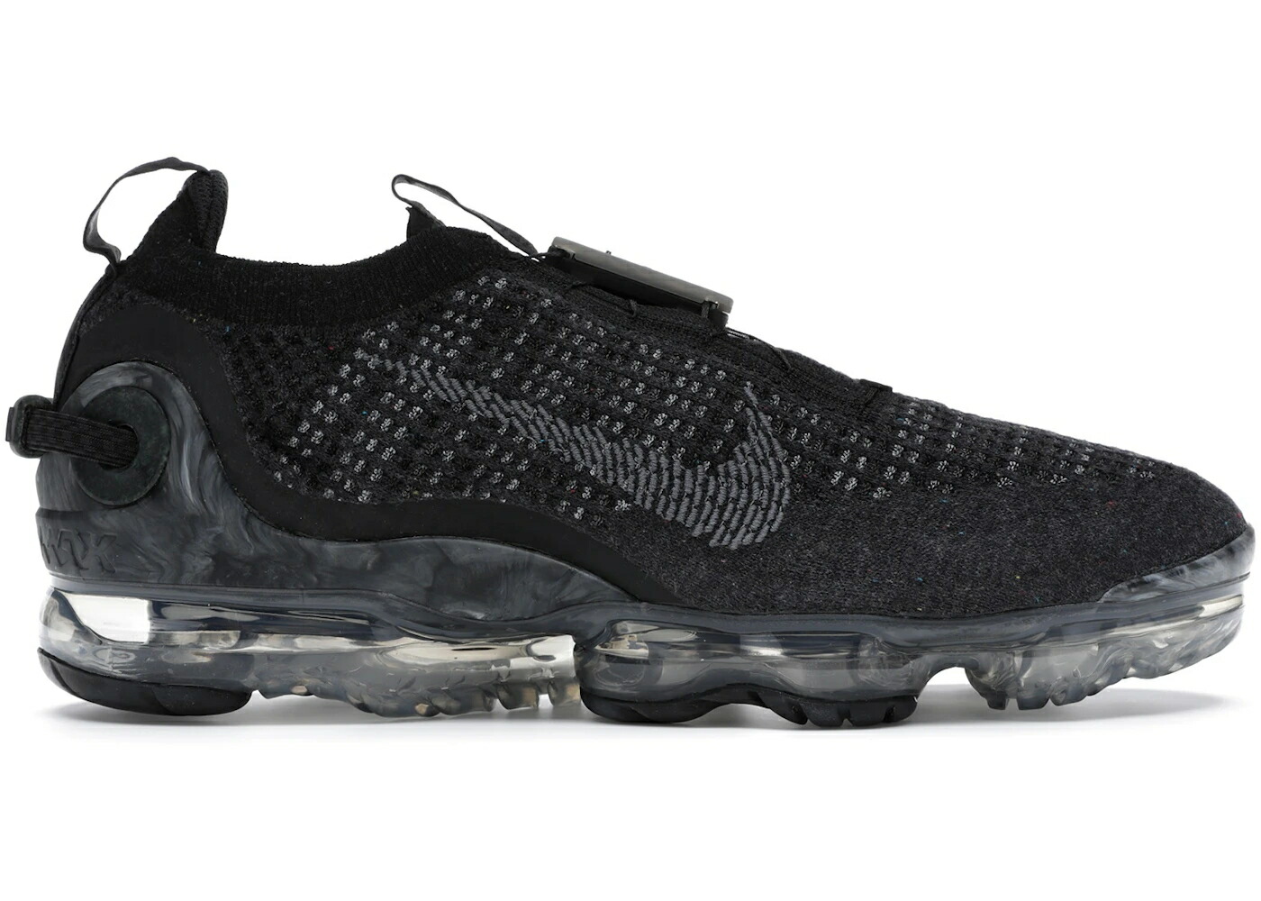 ナイキ フライニット 黒色 ブラック 灰色 グレー エアヴェイパーマックス スニーカー メンズ NIKE AIR VAPORMAX 2020 FLYKNIT BLACK DARK GREY / BLACK DARK GREY BLACK