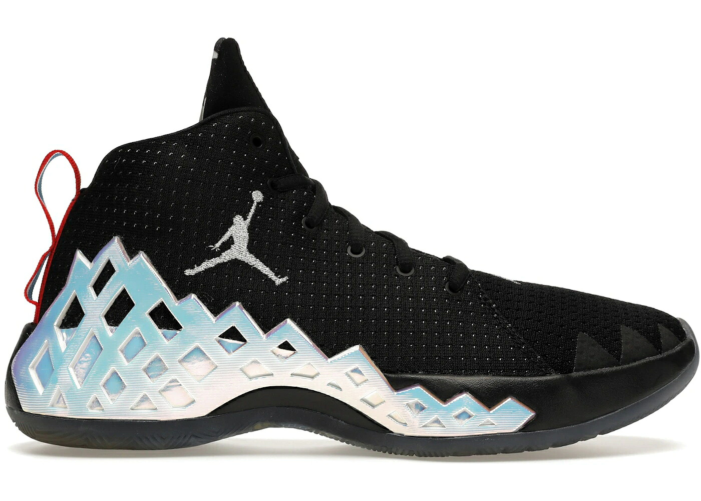 ナイキ ジョーダン ジャンプマン ダイヤモンド ミッド 黒色 ブラック 白色 ホワイト 青色 ブルー スニーカー メンズ JORDAN JUMPMAN DIAMOND MID QUAI 54 (2019) / BLACK WHITE BATTLE BLUE MULTI|スニケス