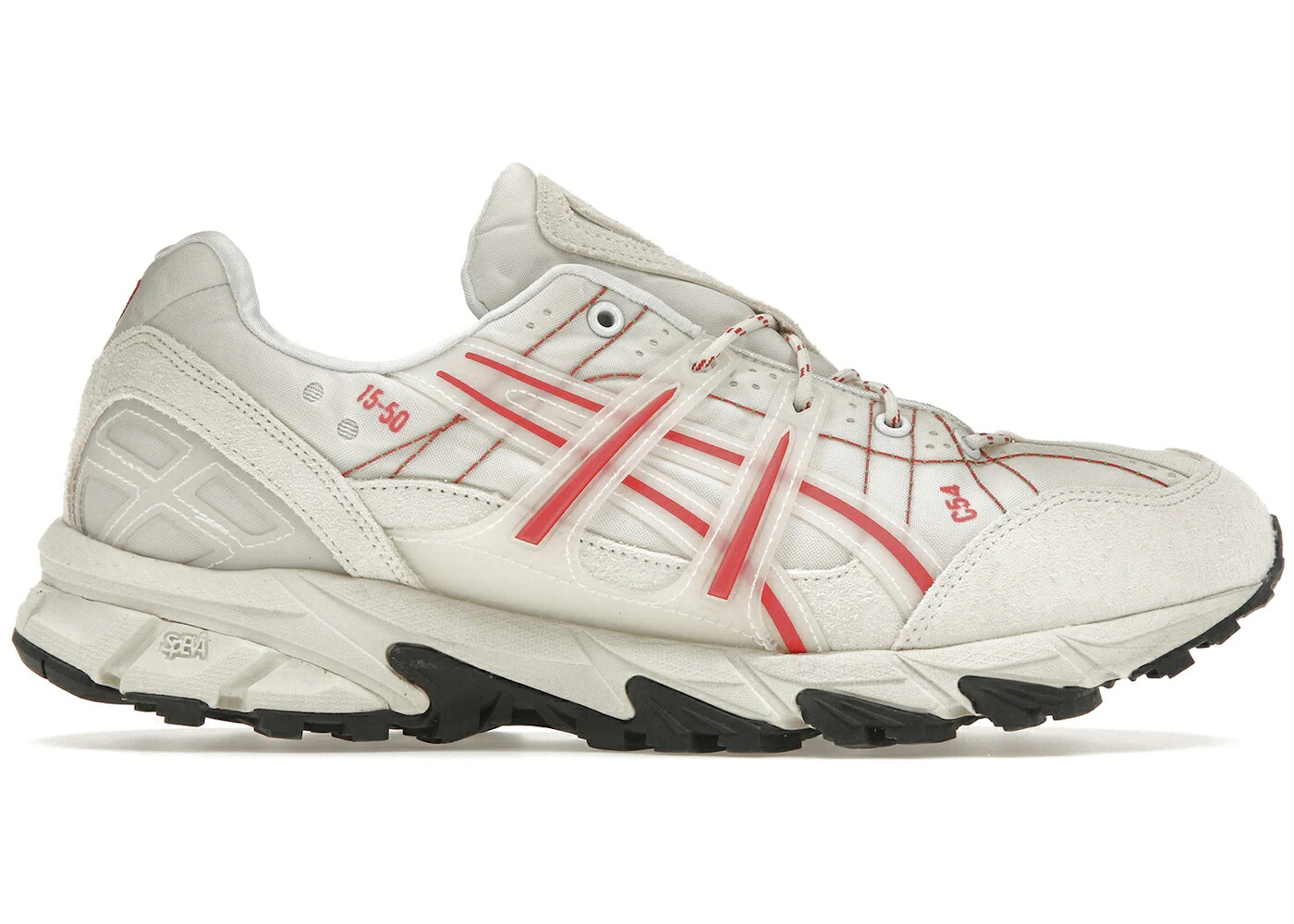 アシックス 白色 ホワイト スニーカー メンズ ASICS GEL-SONOMA 15-50 AIRBAG WHITE CAYENNE / AIRBAG WHITE CAYENNE|スニケス