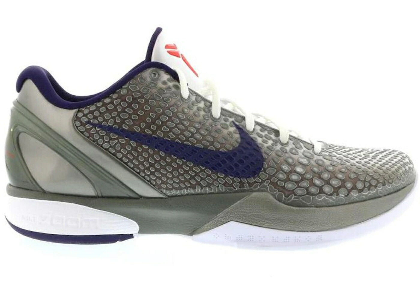 ナイキ コービー 白いこと 白いこと スニーカー メンズ NIKE KOBE 6 CHINA 3D / METALLIC PEWTER INK WHITE