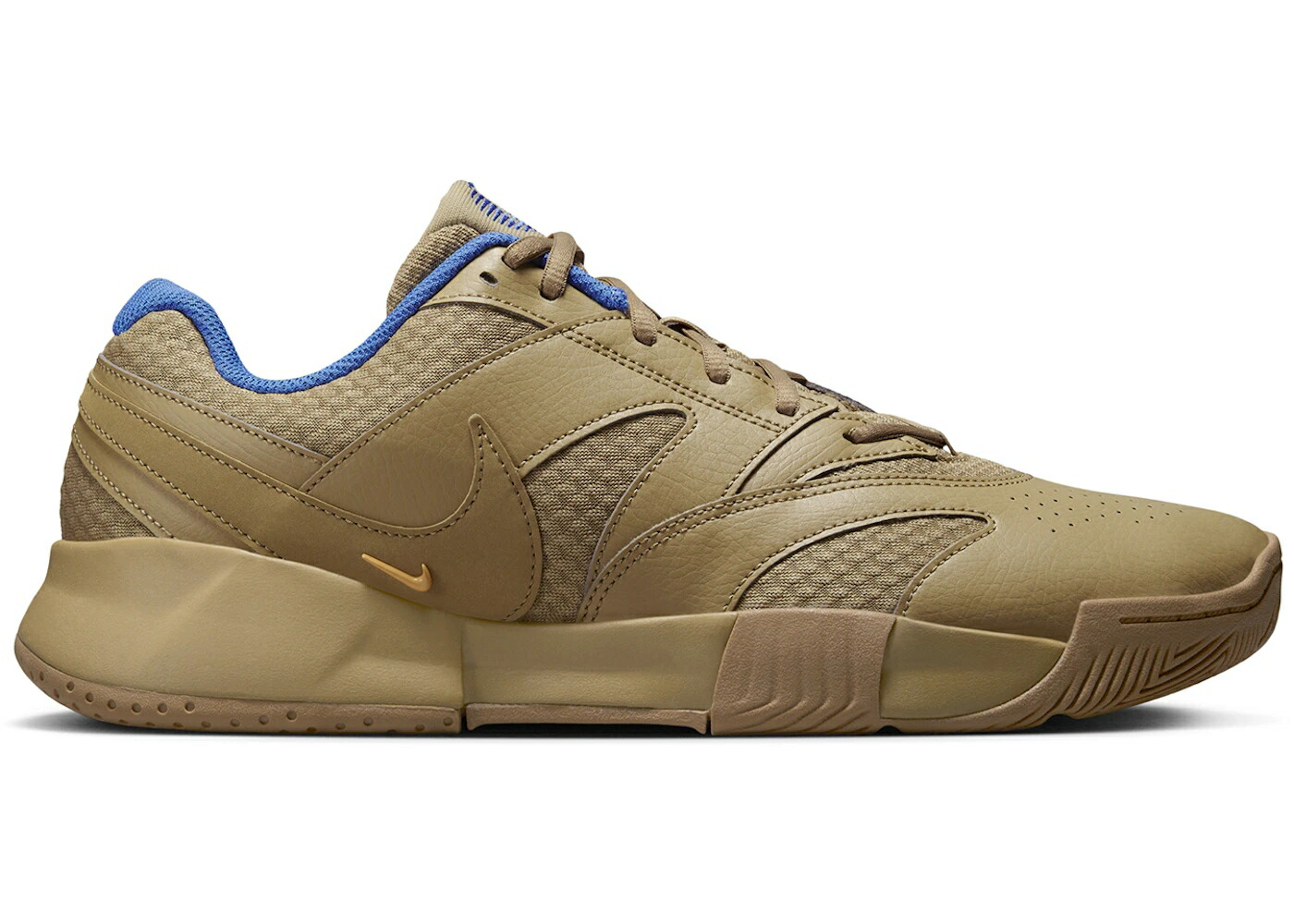 ナイキ コート ライト ベージュ 青色 ブルー 銅色 コッパー スニーカー メンズ NIKE COURT LITE 4 PARACHUTE BEIGE STAR BLUE COPPER MOON / PARACHUTE BEIGE STAR BLUE COPPER｜スニケス