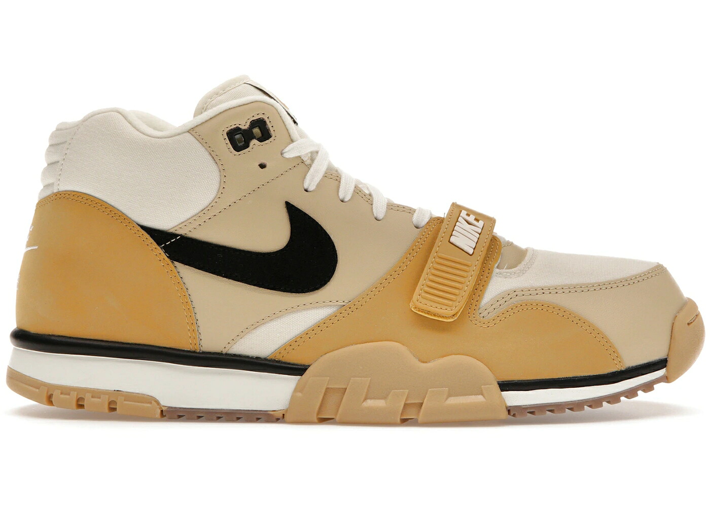 ナイキ 調教師 黒いこと 黒いこと 野球クラブ ゴールド エア湖調教師 スニーカー メンズ NIKE AIR TRAINER 1 COCONUT MILK / COCONUT MILK BLACK TEAM GOLD