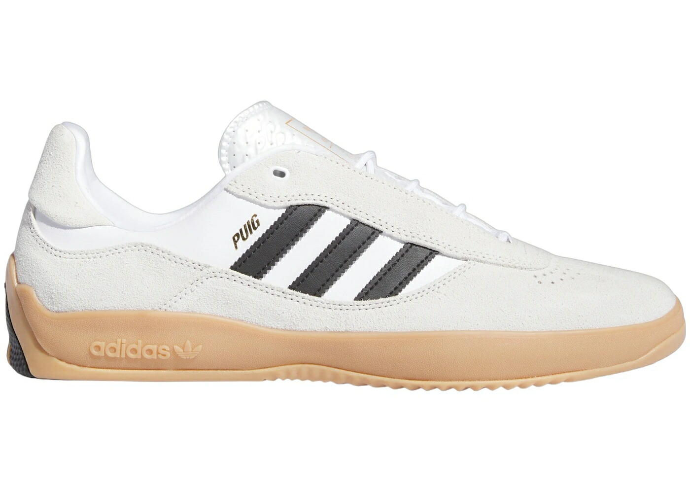 アディダス 白色 ホワイト コア 黒色 ブラック スニーカー メンズ ADIDAS PUIG CRYSTAL WHITE CORE BLACK GUM / CRYSTAL WHITE CORE BLACK GUM