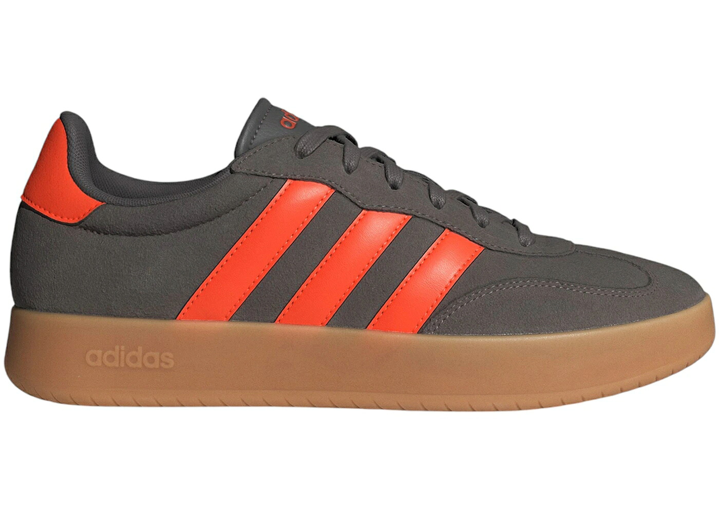 アディダス チャコール インパクト 橙 オレンジ スニーカー メンズ ADIDAS BARREDA CHARCOAL IMPACT ORANGE GUM / CHARCOAL IMPACT ORANGE GUM