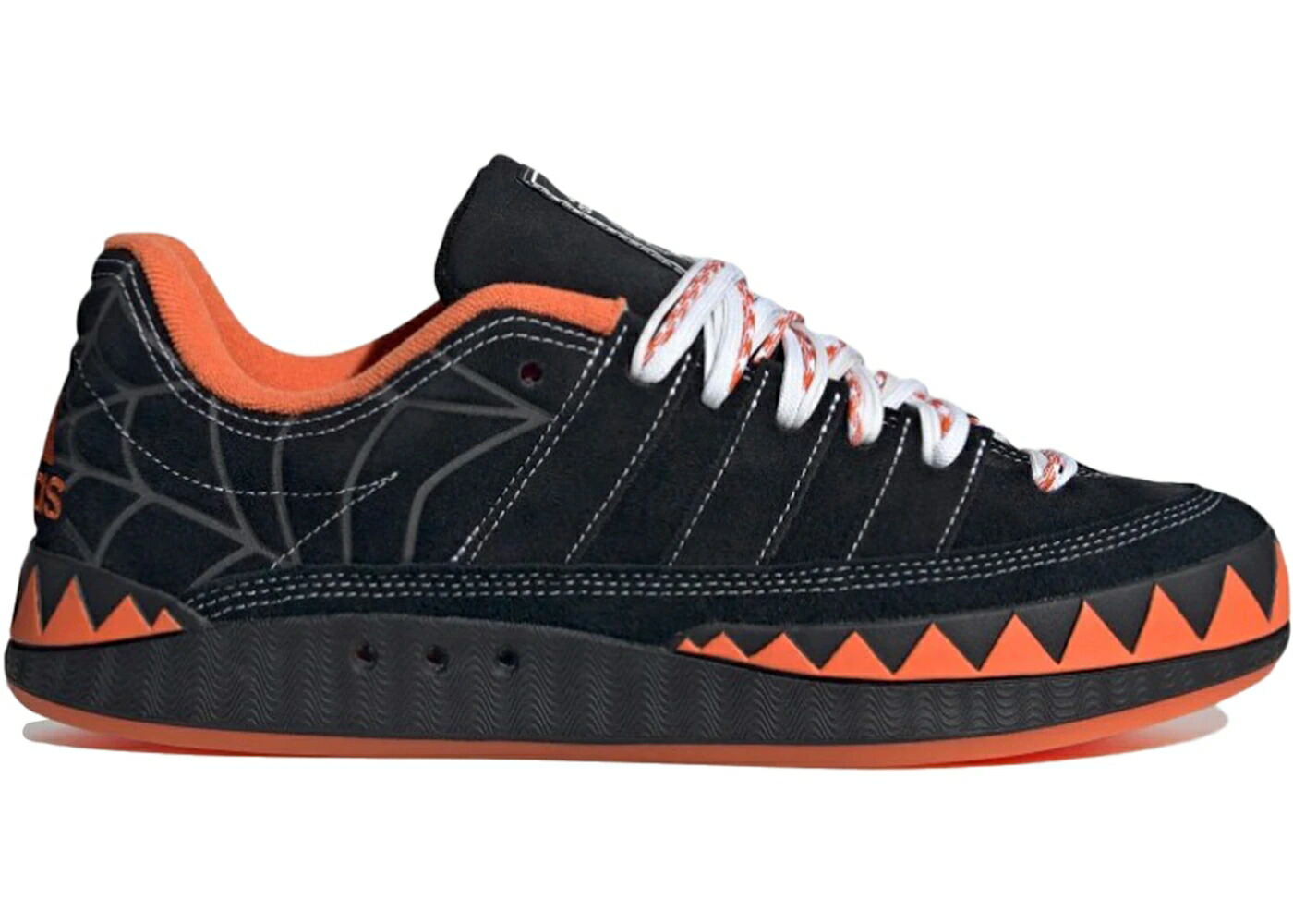 アディダス 黒色 ブラック 橙 オレンジ 灰色 グレー スニーカー メンズ ADIDAS ADIMATIC HALLOWEEN / BLACK ORANGE GREY