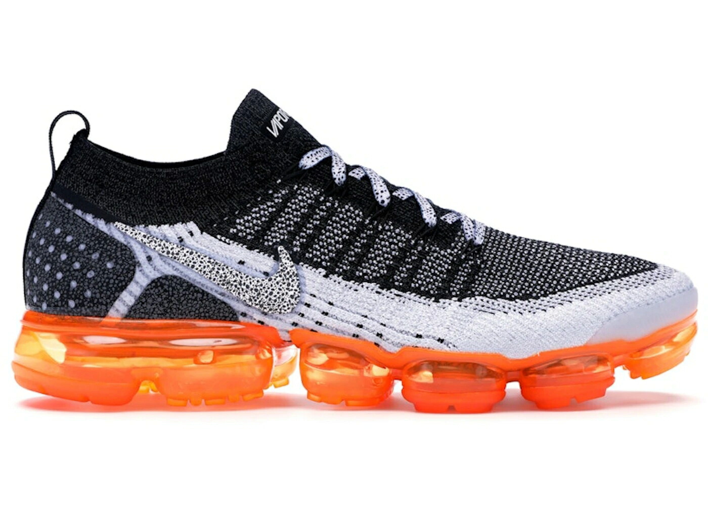 ナイキ サファリ 白色 ホワイト 黒色 ブラック 橙 オレンジ エアヴェイパーマックス スニーカー メンズ NIKE AIR VAPORMAX 2 SAFARI / WHITE WHITE BLACK TOTAL ORANGE