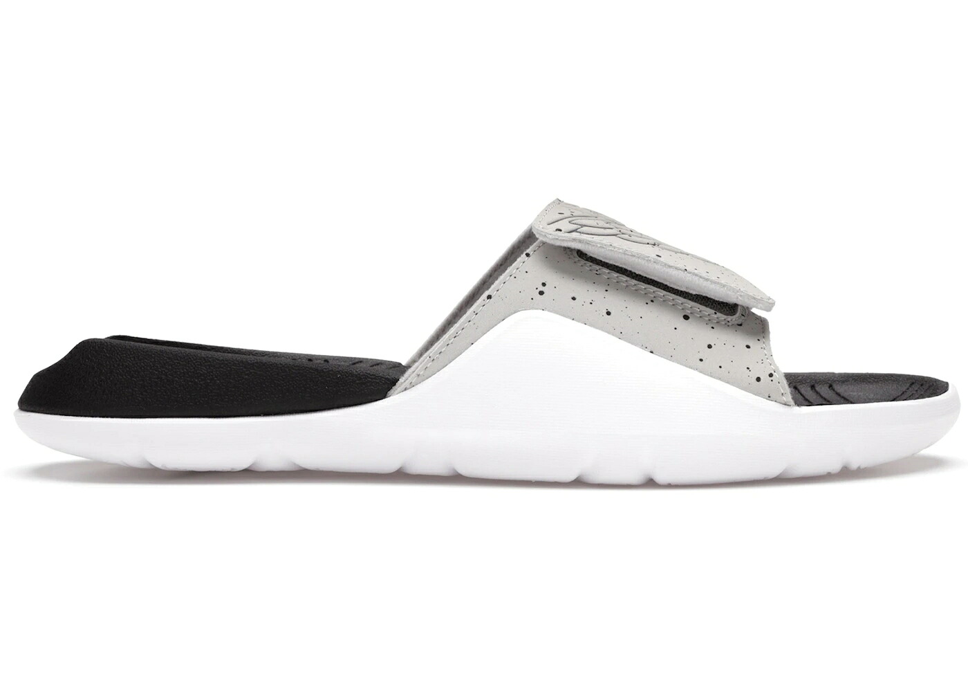 ナイキ ジョーダン ハイドロ 白色 ホワイト 灰色 シメント テック グレー 黒色 ブラック スニーカー メンズ JORDAN HYDRO 7 WHITE CEMENT / TECH GREY BLACK WHITE