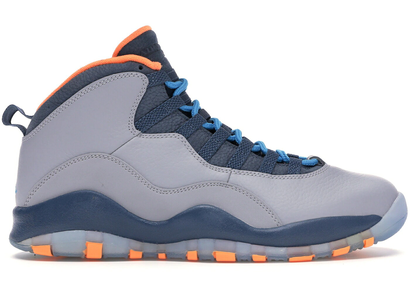 ナイキ ジョーダン シリングキャッツ 薄墨色 薄墨色 スニーカー メンズ JORDAN 10 RETRO BOBCATS / WOLF GREY NEW SLATE ATOMIC