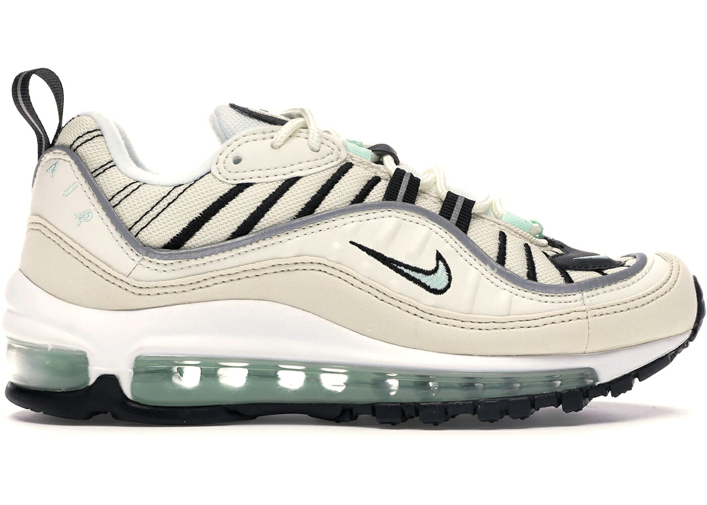 ナイキ マックス しろがね色 しろがね色 大気圏マックス WOMEN\u0027S スニーカー レディース NIKE AIR MAX 98 SAIL IGLOO (WOMEN\u0027S) / SAIL IGLOO FOSSIL REFLECT SILVER