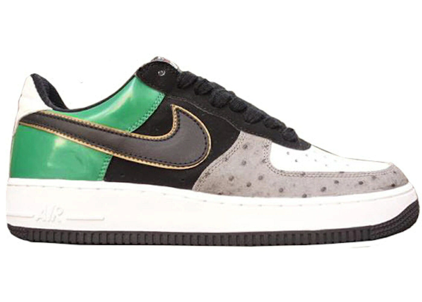 ナイキ 黒いこと 黒いこと 白いこと 白いこと フォレスト 空軍 スニーカー メンズ NIKE AIR FORCE 1 LOW MITA SNEAKERS (2004) / BLACK BLACK WHITE FOREST