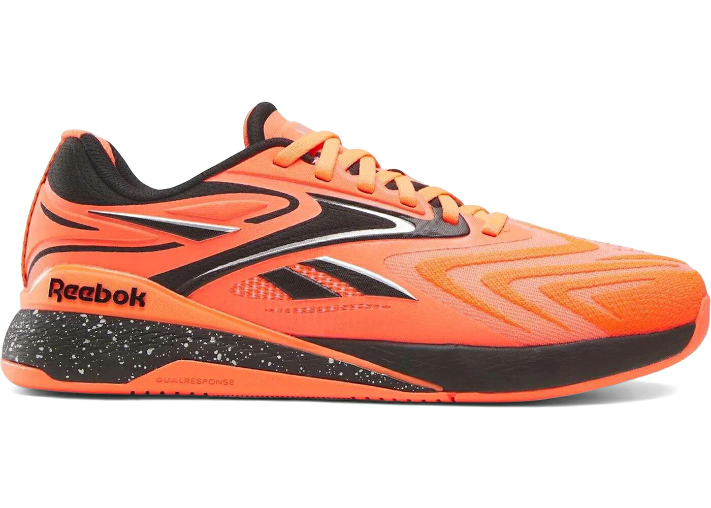 リーボック ナノ 橙 オレンジ色 白いこと 白いこと 黒いこと 黒いこと スニーカー メンズ REEBOK NANO X5 EDGE FLASH ORANGE WHITE BLACK / FLASH ORANGE FOOTWEAR WHITE